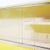 Wall-Mounted Wooden Display Cabinet with Sliding Glass Doors For Sale - Image 6 of 9