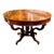 19th Century Italian Carved Walnut Center Table For Sale