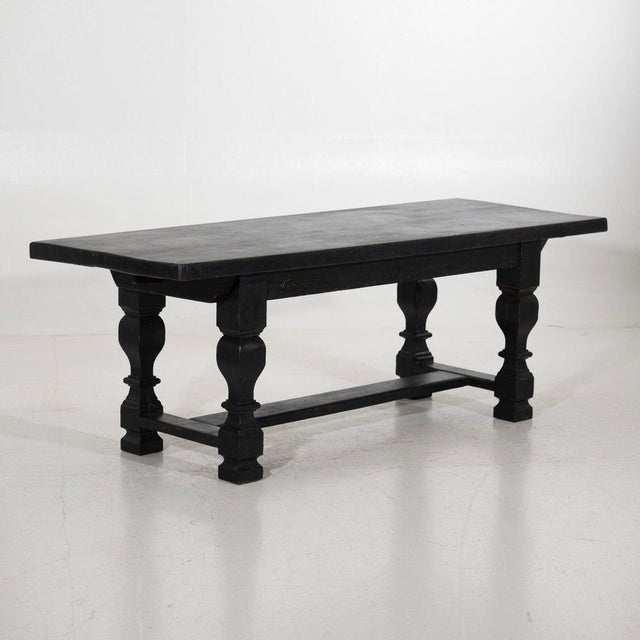 Brown 18th Century Scandinavian Baroque Table For Sale - Image 8 of 8