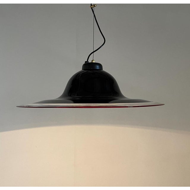 Italian Murano Glass Pendant, 1970s For Sale - Image 4 of 11