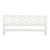 Paul Frankl Style Mid Century Modern White Lacquered Wood King-Size Headboard, 1950's For Sale