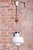 Metal Mid-Century Czech Chrome and Opaline Glass Pendant Light attributed to Lidokov, 1960s For Sale - Image 7 of 12