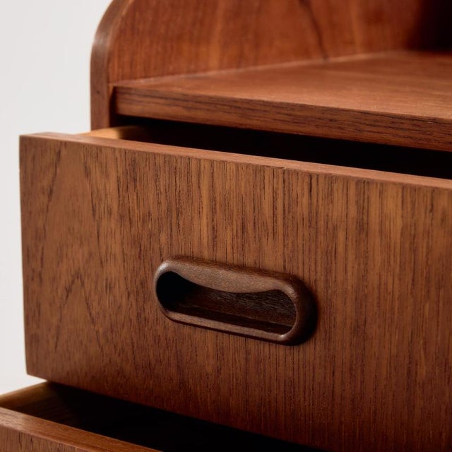 1960s Vintage Teak Nightstand, 1960s For Sale - Image 5 of 12