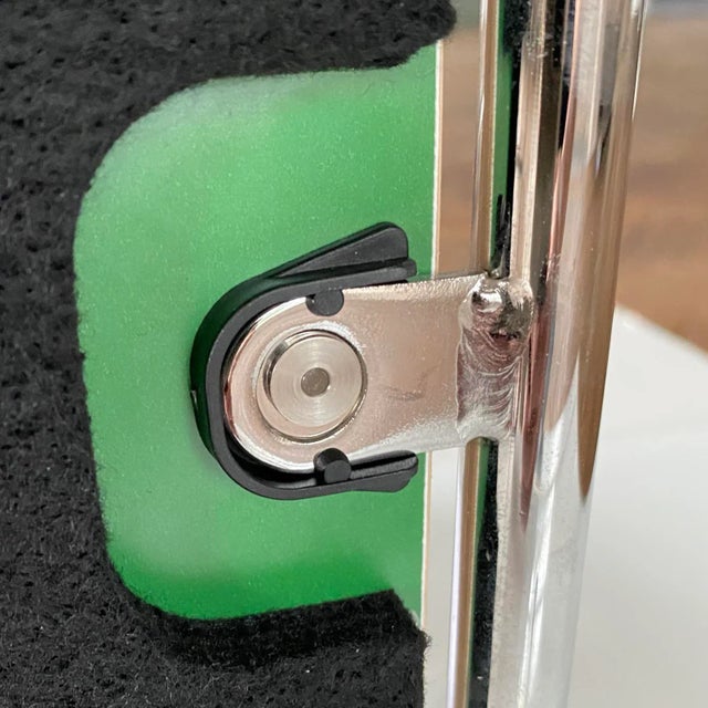 Danish Green & White Side Chair by Erik Magnussen for Engelbrechts, 1990s For Sale - Image 10 of 18