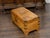 Brown English 1890s Camphor Wood Small Trunk with Brass Accents and Bracket Feet For Sale - Image 8 of 10