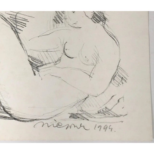 1994 Lithograph “Marina” by Dutch Artist Nic Jonk - For Sale - Image 4 of 11