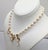Modern Vintage 1980s Signed Valentino Faux-Pearl Grape Cluster Necklace For Sale - Image 3 of 7