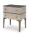 Century Furniture Edison Mirrored Top Two Drawer Nightstand For Sale - Image 4 of 4