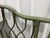 Pair 1960s Ficks Reed Attributed Twin Headboards Original Green Speckle Painted Rattan For Sale In Washington DC - Image 6 of 12