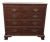 Vintage Baker Furniture Georgian Style Mahogany Chest of Drawers For Sale