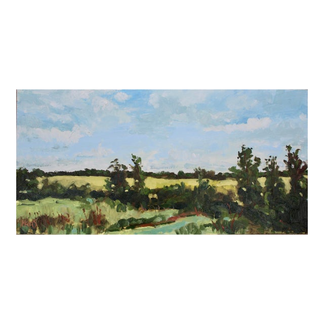 Contemporary Impressionist Landscape Oil Painting For Sale