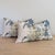 Gp & J Baker Birds & Iris Lumbar Pillows in Soft Teal For Sale In Greensboro - Image 6 of 6