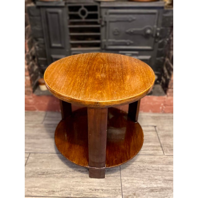 Mid-Century Art Deco Style Coffee Table with Double Tray, 1950s For Sale - Image 6 of 14