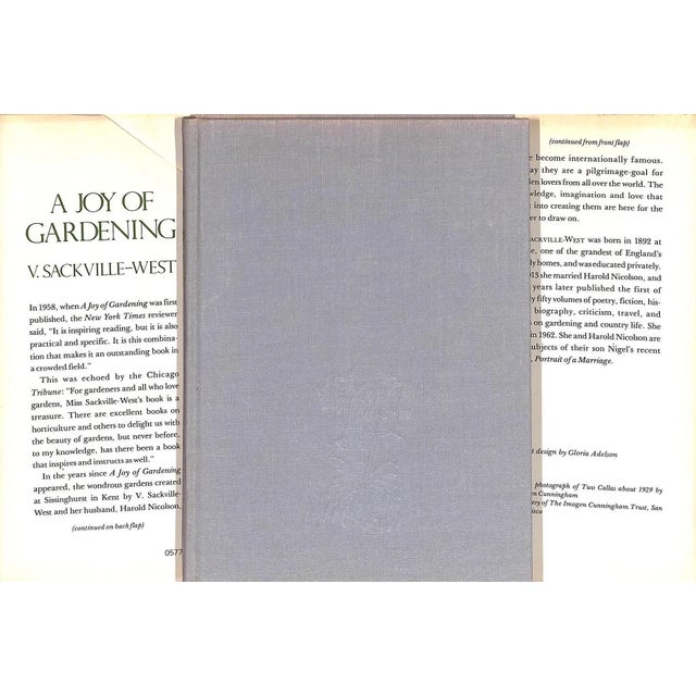 SACKVILLE-WEST, V. [210] pp. Harper & Row, Publishers 1958 8 1/4" x 5 5/8" Jacket design by Gloria Adelson