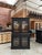 This antique display cabinet dating from the late 19th century has been completely restored. The upper section consists of...