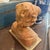 Baroque 1930s Mixed Stone Sicilian Sculpture of a Putto on a Marble Base For Sale - Image 3 of 15