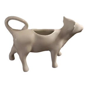 Vintage Alpico Porcelaine Cow Creamer, Made in France
