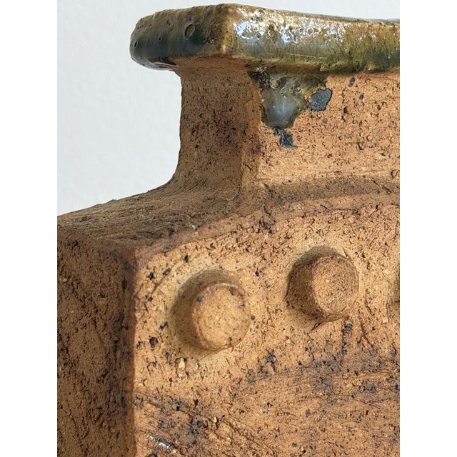 Brutalist Studio Vase by Curt Magnus Addin, 1970s For Sale - Image 4 of 6