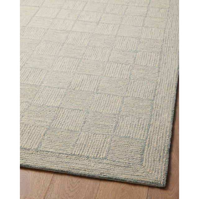 Textile Chris Loves Julia x LoloiFrancis Silver / Sky 9'-3" x 13' Area Rug For Sale - Image 7 of 8