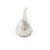 Silver Georgian Sterling Silver Wine Funnel, Strainer or Sieve : English Antique, Hallmarked 1803 For Sale - Image 8 of 9