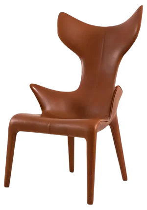 Leather Lou Read Lounge Chair by Philippe Starck for Driade
