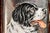 Art Deco Fantastic Hand Painted Enamel Springer Spaniel Dog 800 Silver Antique Cigarette Case Holder Tobacciana For Sale - Image 3 of 18