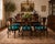 Elevate your dining room with this gorgeous set of six (6) vintage Queen Anne style side chairs. Featuring classic 20th-...