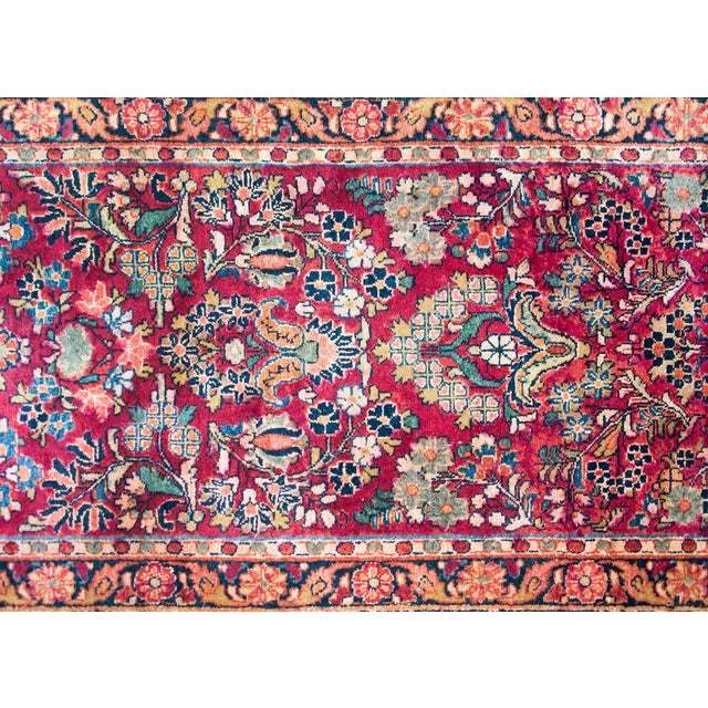 Early 20th Century Persian Sarouk Runner For Sale - Image 12 of 15