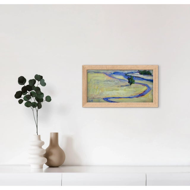 Modern Expressionist Landscape (Original Oil Painting) For Sale - Image 12 of 12