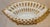 Ceramic 1820s French Empire White & Gold Porcelain Basket For Sale - Image 7 of 9