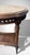 Early 20th Century Neoclassical Italian Walnut Side Table With Marble Top and Vienna Straw Shelf For Sale - Image 9 of 18