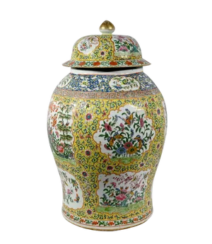 Antique Porcelain Potiche, 1890s