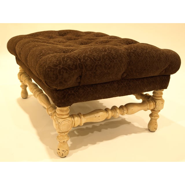 ProvincialStyle French Ottoman Chairish