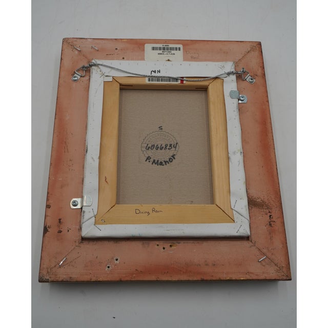 1980s Framed Oil on Canvas Landscape Tree Painting For Sale - Image 9 of 9