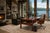 Monumental in scale and unmistakably architectural in presence, this Brazilian Modern executive desk by Sergio Rodrigues,...