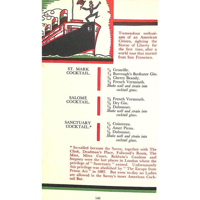 "The Savoy Cocktail Book" 1933 Craddock, Harry For Sale - Image 10 of 16