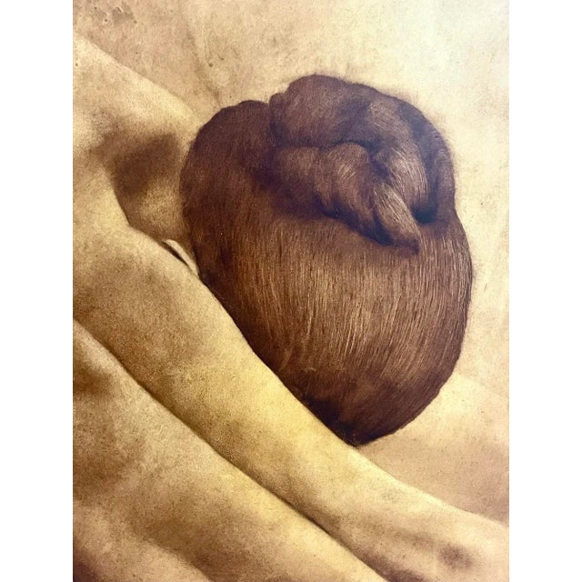 Vintage Art Deco Recumbent Figure Painting For Sale - Image 4 of 7