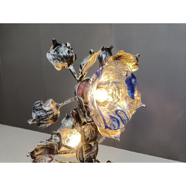 Brutalist Murano Glass Floor Lamp, 1970s For Sale - Image 9 of 15