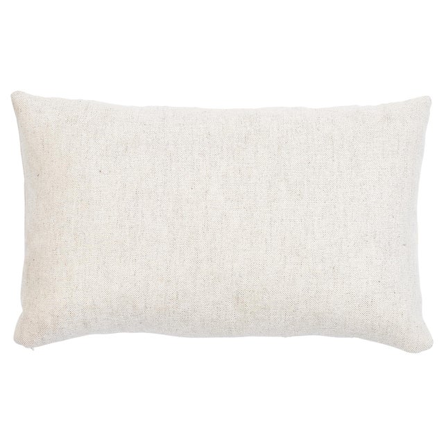 This pillow features Tim Tim Tape by Johnson Hartig/Libertine for Schumacher with a knife edge finish. Oxidized metal...