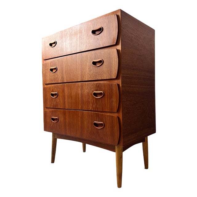 Chest of Drawers in Teak, Denmark For Sale