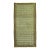 Olive Brown Vintage Turkish Rug - 3'5" x 6'7" For Sale