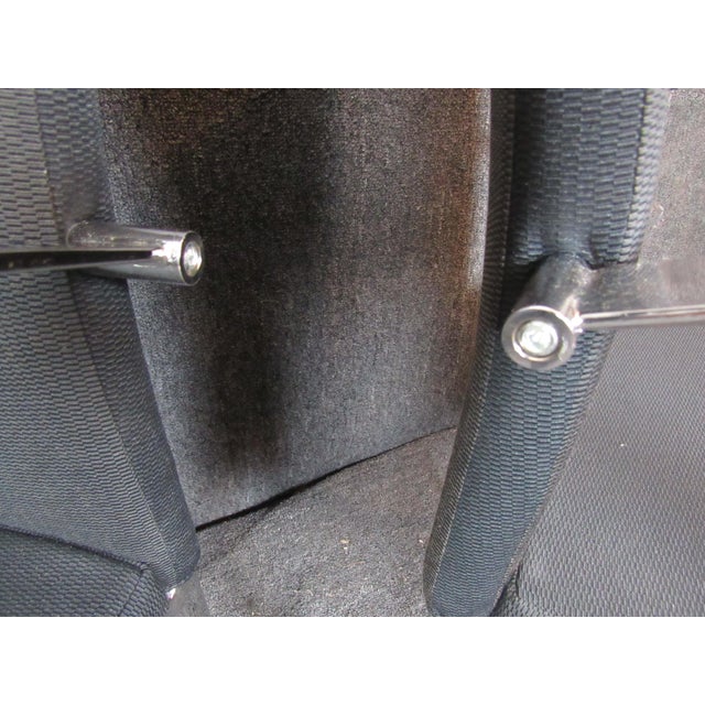 Metal Mid 20th Century Italian Upholstered Dining Chairs - 6 Pieces For Sale - Image 7 of 8