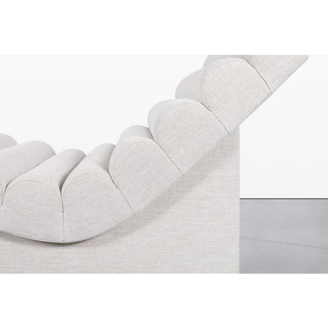 Mid-Century Modern “Wave” Chaise Lounge Styled After Adrian Pearsal For Sale - Image 9 of 12