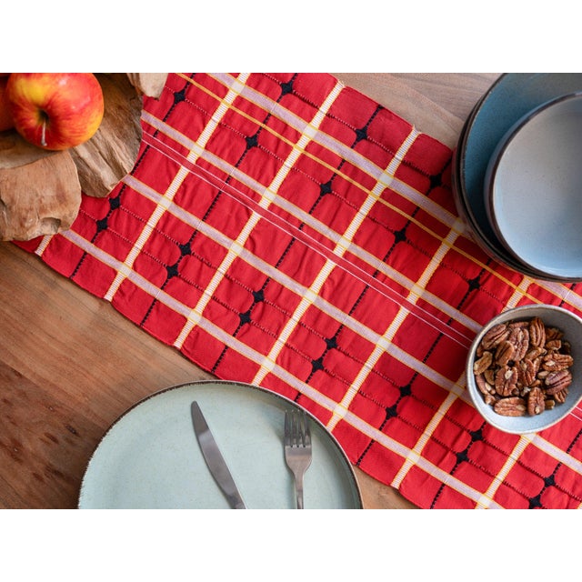 Early 21st Century Japanese Ceremonial Silk Table Runner by Renaras For Sale - Image 5 of 5