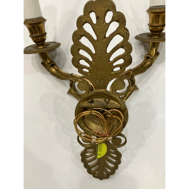 1920s 1920s Pair of Antique French Sconces For Sale - Image 5 of 10