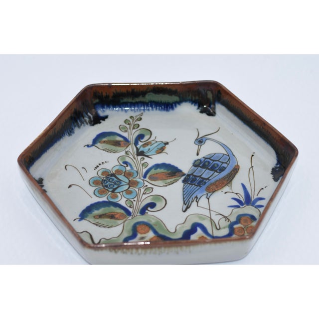 This is a beautiful, handcrafted platter from the Ken Edwards Studio, featuring the traditional El Palomar design from...
