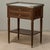 French Louis XVI Mahogany Carrara Marble Top End Table For Sale - Image 4 of 10