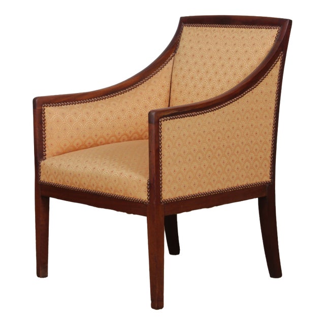 Chair in the style of Jean-Michel Frank, 1930s For Sale