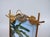 Antique Art Nouveau Style Floral Picture Brass and Enamel, 1890s For Sale - Image 6 of 12