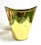 English Brass Wastebasket Cachepot, Hammered Planter Vase For Sale - Image 4 of 9
